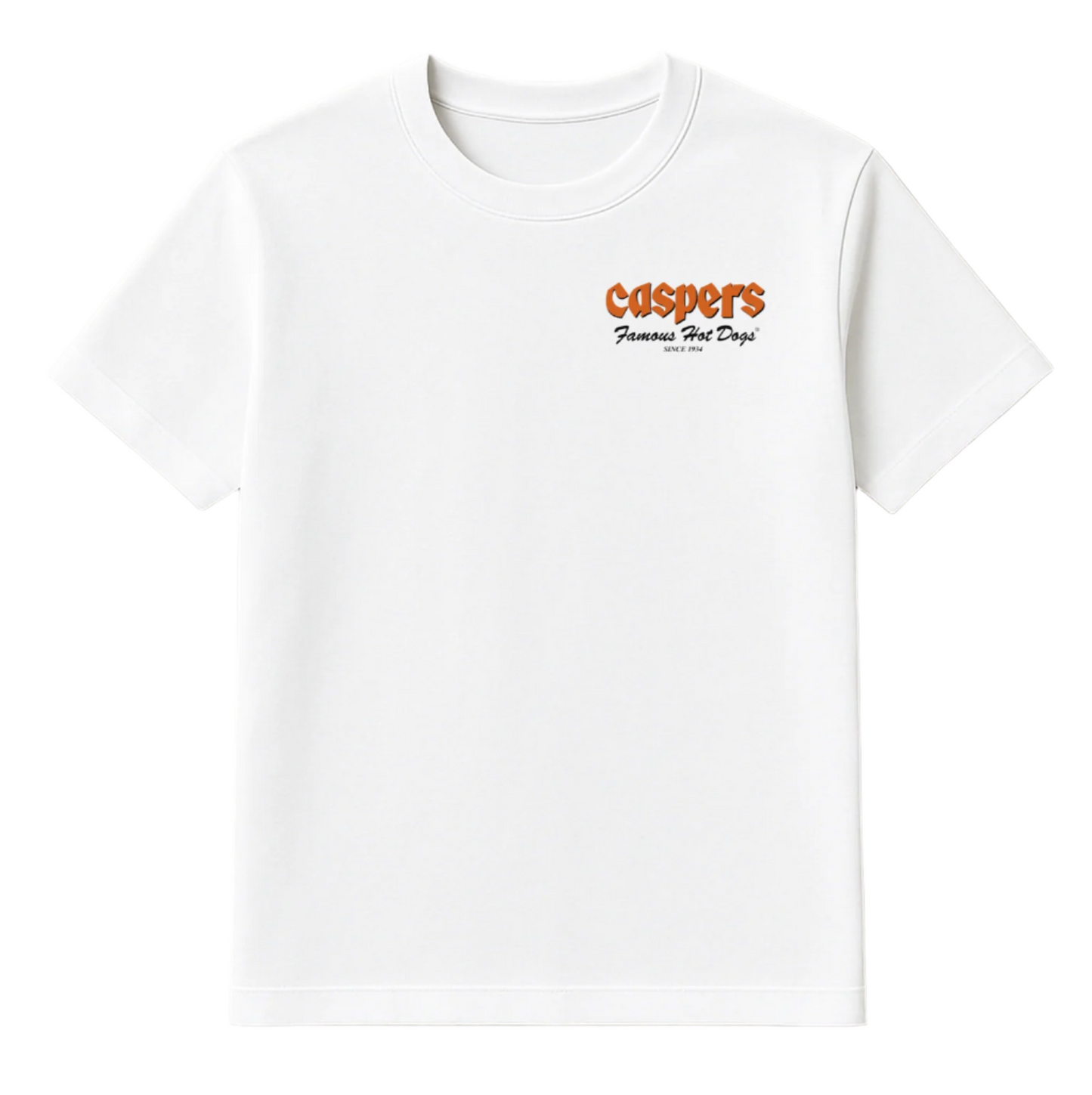 Caspers® T-Shirt Pocket Logo with Back Side