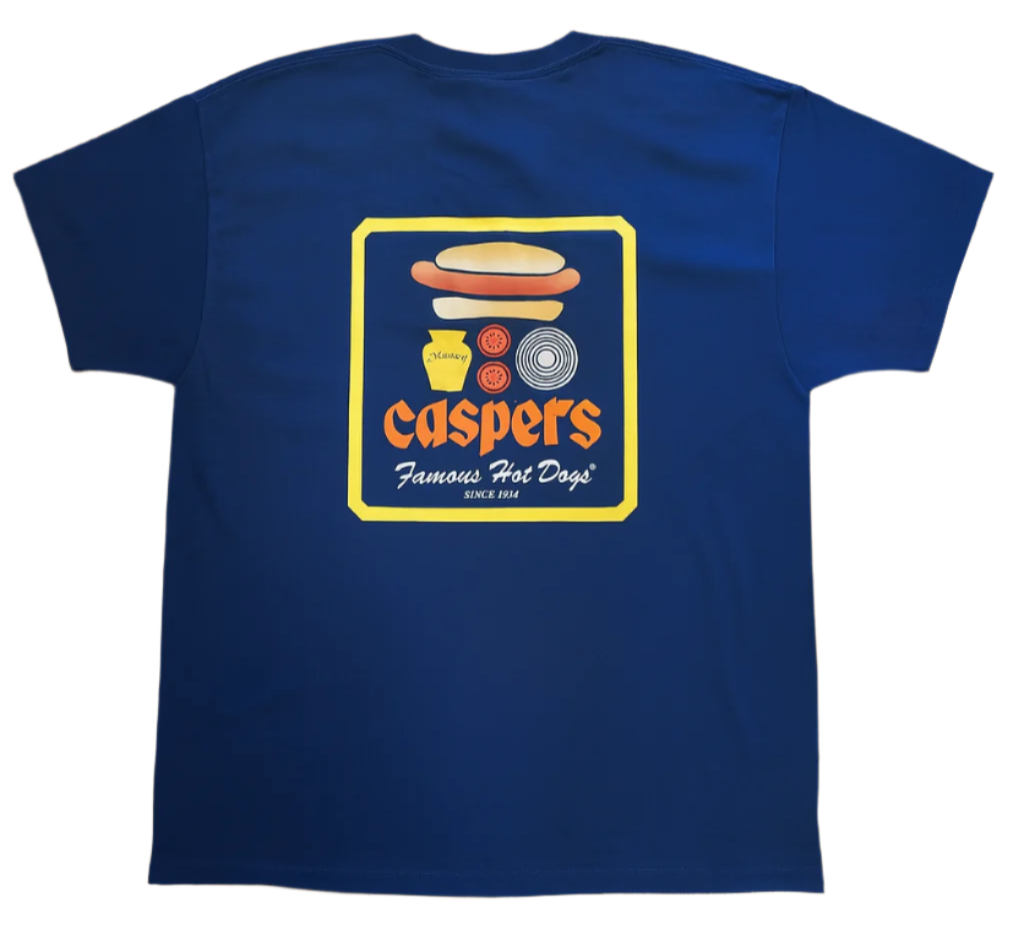 Caspers® T-Shirt Pocket Logo with Back Side